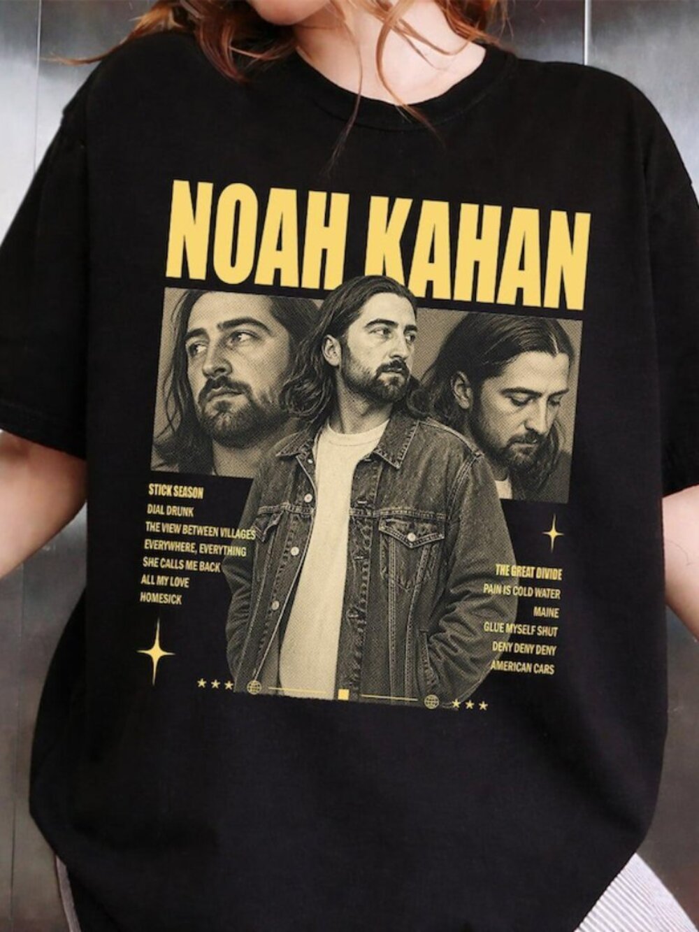 Retro Noah Graphic Tee, Vintage Bootleg Rap Style Shirt, The Great Divide Tour